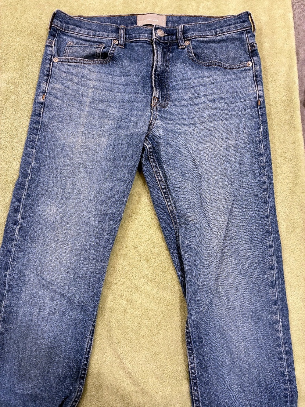 Everlane Slim Straight Jeans Medium Wash Size 31x32
